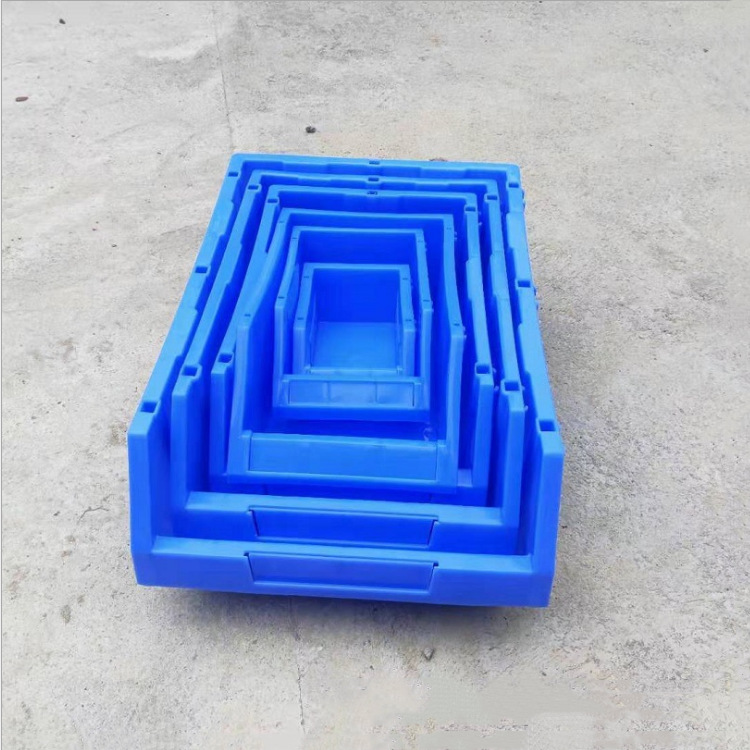 斜口组合式元件盒 塑料斜口箱 五金配件螺丝工具收纳盒