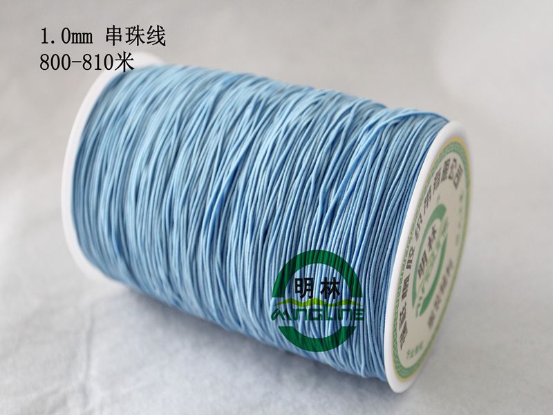 0.8/1.0mm卷筒800米1条天然乳胶进口环保圆松紧弹力绳串佛珠线  