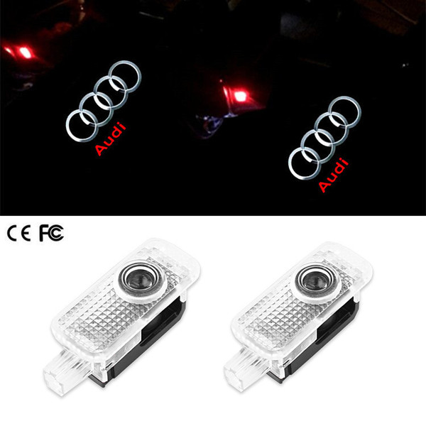 迎宾灯 适用于奥迪迎宾灯 A4L/A5/A6L/A7/A8L/Q3/Q5/Q7 投影灯led