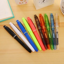 厂家直销塑料钢笔学生专用练字书法促销款塑料钢笔