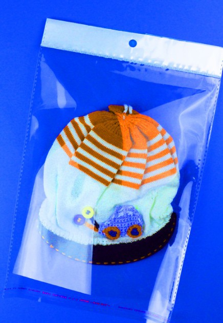 衣服塑料包装袋 16*23 透明挂孔卡头袋OPP袋子小号自粘袋子