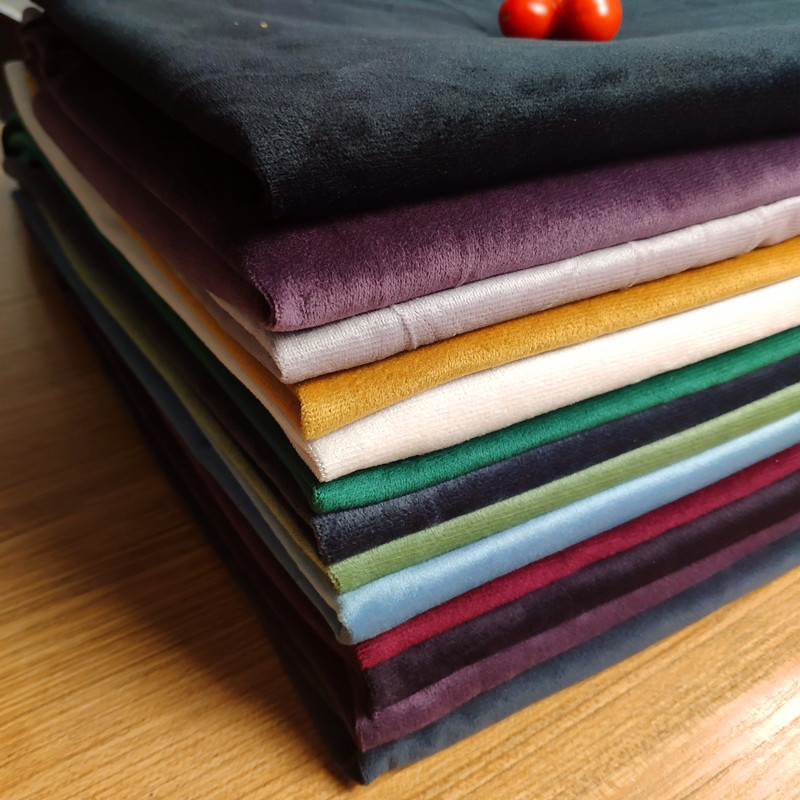 工厂在线沙发布 全涤经编超柔短毛绒仿超柔布 家纺面料