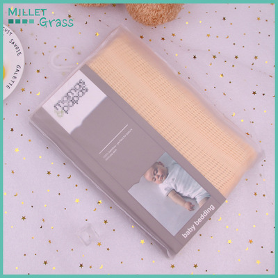 新款婴儿毛毯竹纤维材质夏天空调被muslin针织毛毯|ms