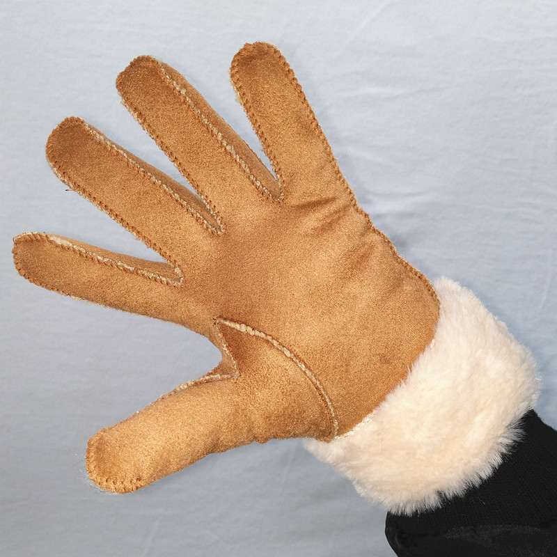 Faux Rabbit Fur Gloves