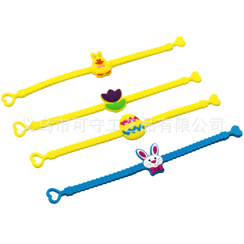 Cross -border Easter Easter Easter Easter Egg Ring Easter Shooting Bracelet Resurrection Festival Necklace Factory wholesale
