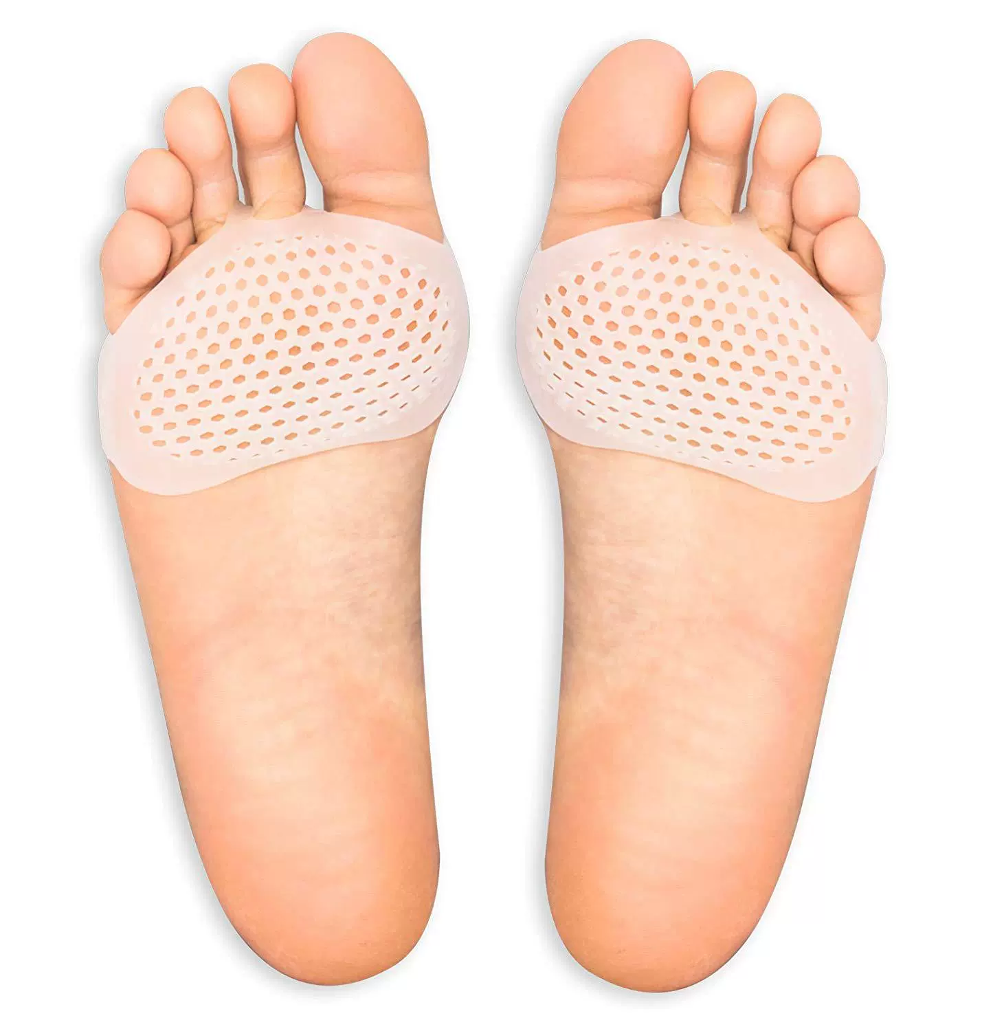 Силиконовая Передняя накладка на ладонь сотовая накладка Передняя накладка на ладонь Дышащая стелька на высоком каблуке накладка половинного размера Нескользящая амортизирующая накладка крышка стелька