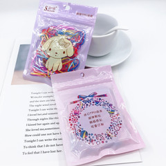 卡通袋裝一次性皮筋強拉不斷兒童廠家批發地攤店貨源