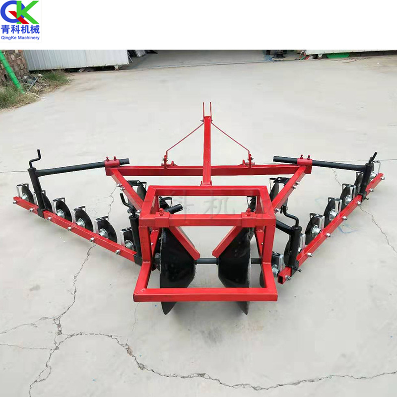 青科牌圆盘打埂机 四轮拖拉机带动打埂机 圆盘打埂起垄机 扶垄器
