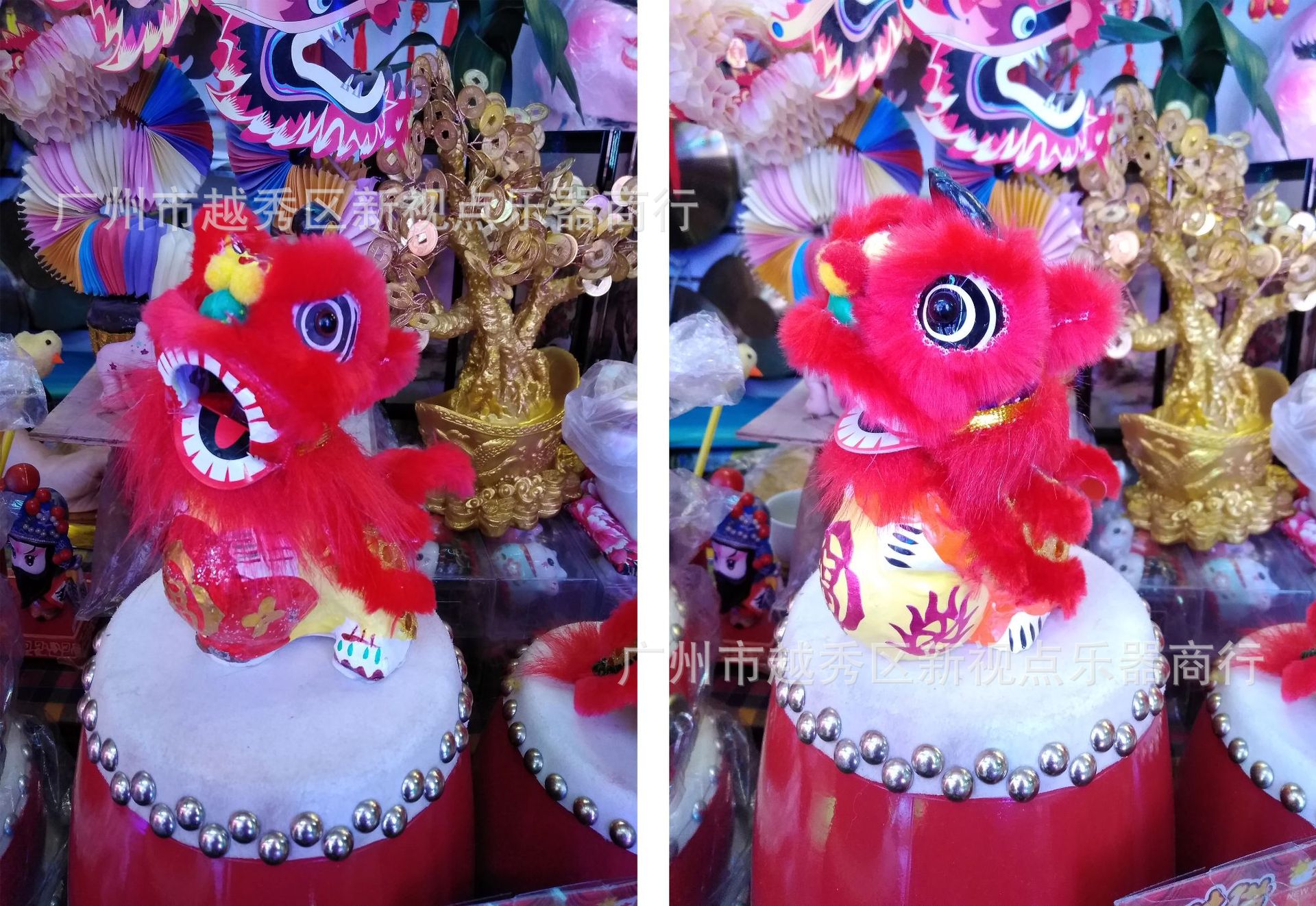 家里放醒狮,家里摆放醒狮,醒狮摆件风水讲究_大山谷图库