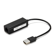 网卡USB2.0转RJ45百兆网络转换器网线接口免驱网口转换器即插即用