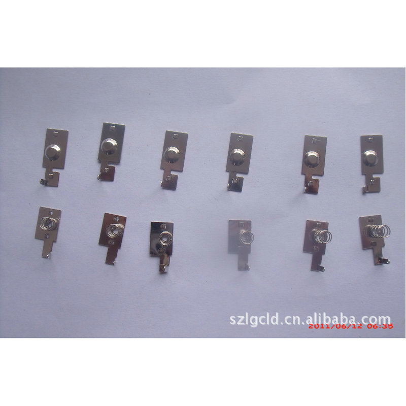 AG13电池片标准5号7弹簧片正负极接触片电池盒导电片批发充电