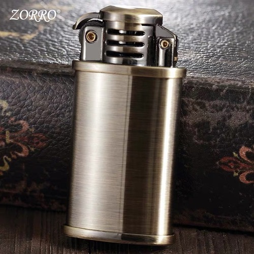 ZORRO Vintage Windproof Kerosene Lighter for Men, Gift Idea Creative Lighter, Lao Jiumen Lighter, 520