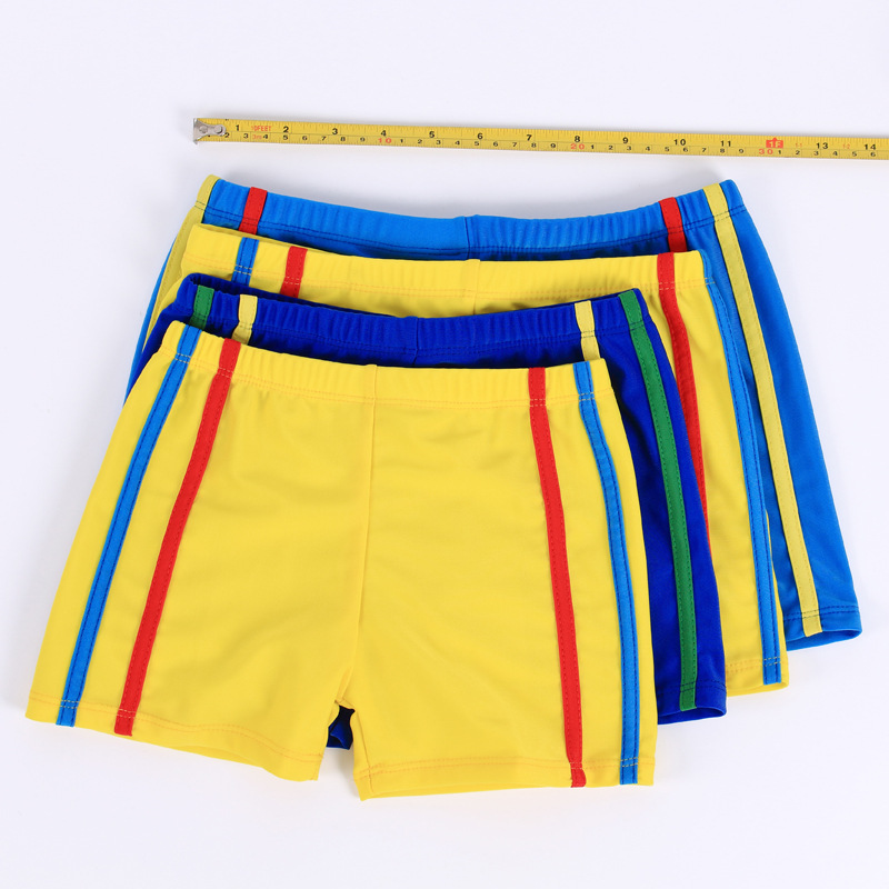 兒童泳褲男式 男童平角溫泉寶寶泳褲 中小童男大童沙灘遊泳褲2019