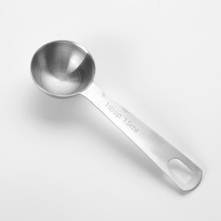 Stainless steel square handle measuring spoon baking tools measuring spoon set seasoning spoon ml spoon 15ml