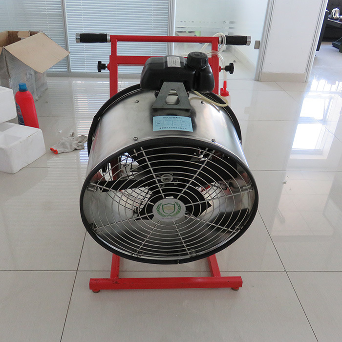 机动正压式消防小型汽油移动式排烟机 专业机动排烟机