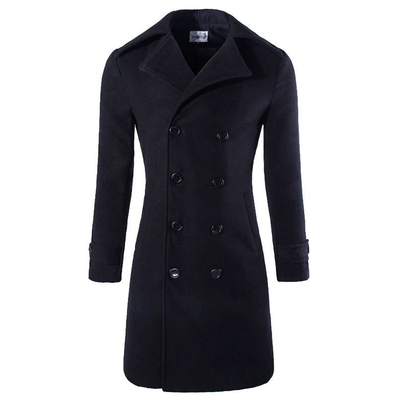 Cross-border trading), woolen long coat, 2019, (Physicals