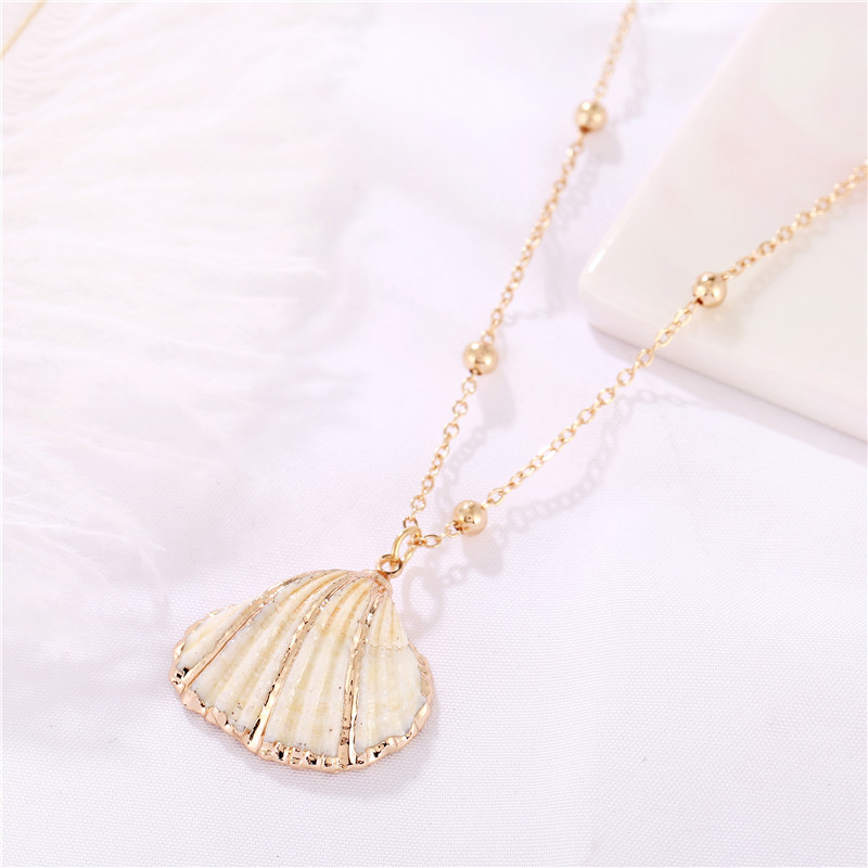 Lady Shell Conch Alloy Shell Conch Plating Women's Pendant Necklace display picture 4