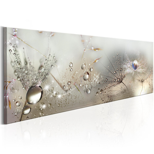 High-definition modern home single bedside dewdrop dandelion abstract canvas mural decorative spray painting cross-border supply