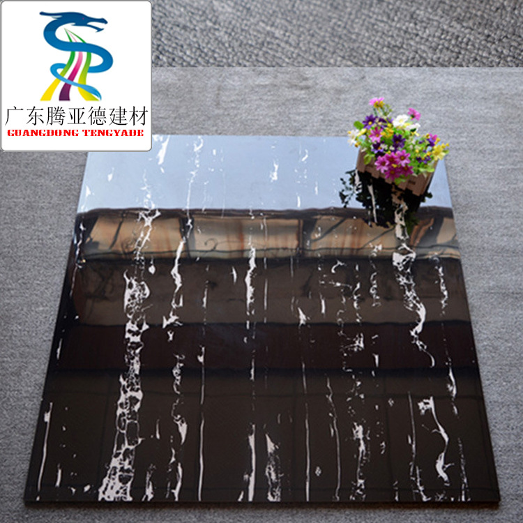 广东佛山全抛釉瓷砖银白龙客厅酒店KTV拼花防滑瓷砖地砖800*800|ms