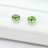 Universal zirconium suitable for men and women, magnetic earrings, accessory, no pierced ears