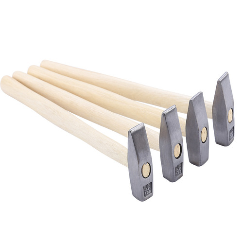 Wholesale Lambo Road No. 45 steel fitter's hammer construction electrician flat head hammer 200g labor-saving wooden handle fitter's hammer