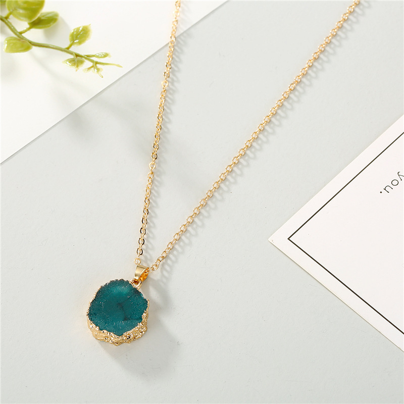 Wholesale Jewelry Fashion Irregular Alloy Pendant Necklace display picture 9