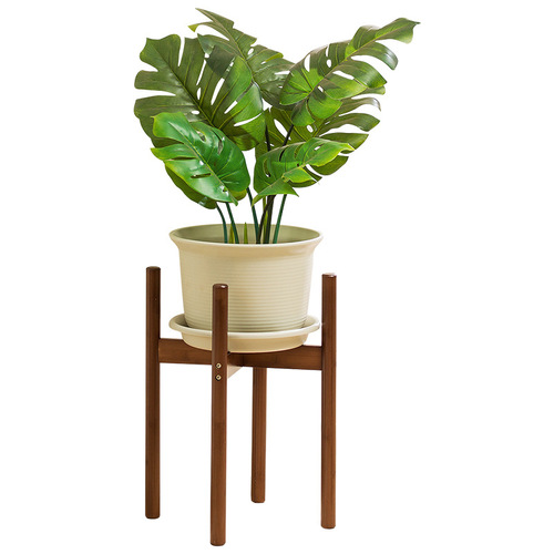 Mule Man, Balcony Flower Stand, Flower Holder, Nanyu Bamboo, Non-real Wood, Multi-layered Indoor and Outdoor Living Room Flower Stand, Green Vine Flower Pot Stand