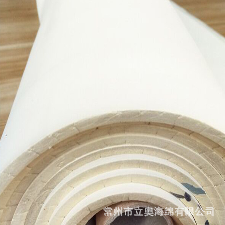 供应精密仪器  sbr泡棉 单面自粘sbr海绵垫片缓冲复合面料海绵