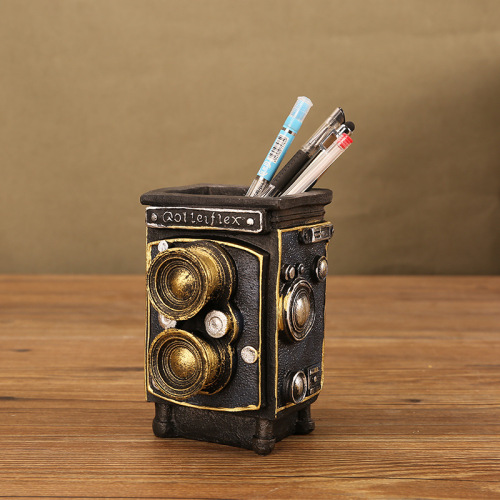 Retro Book Decor Pen Holder Creative Personalized Multi-functional Resin Desk Accessory Organizational Vase, Dropshipping One Piece