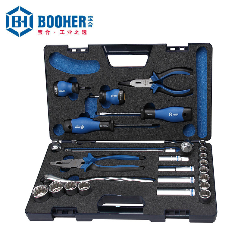 Booher宝合套装工具 BH1802004 26件12.5mm系列综合维修组套