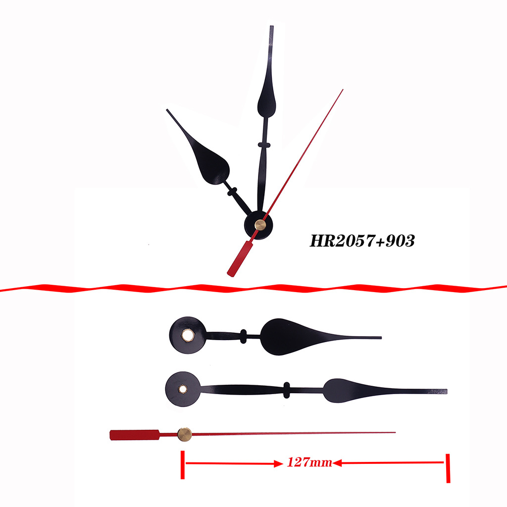 HR2057黑时分加铜套+903金头红秒