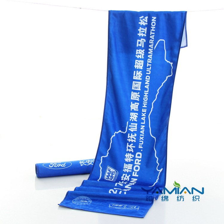 Printed marathon towel Half Marathon Sports running towel can be customized delivery time is 2 days short sample Printed marathon towel Half Marathon Sports running towel can be customized delivery time is 2 days short sample