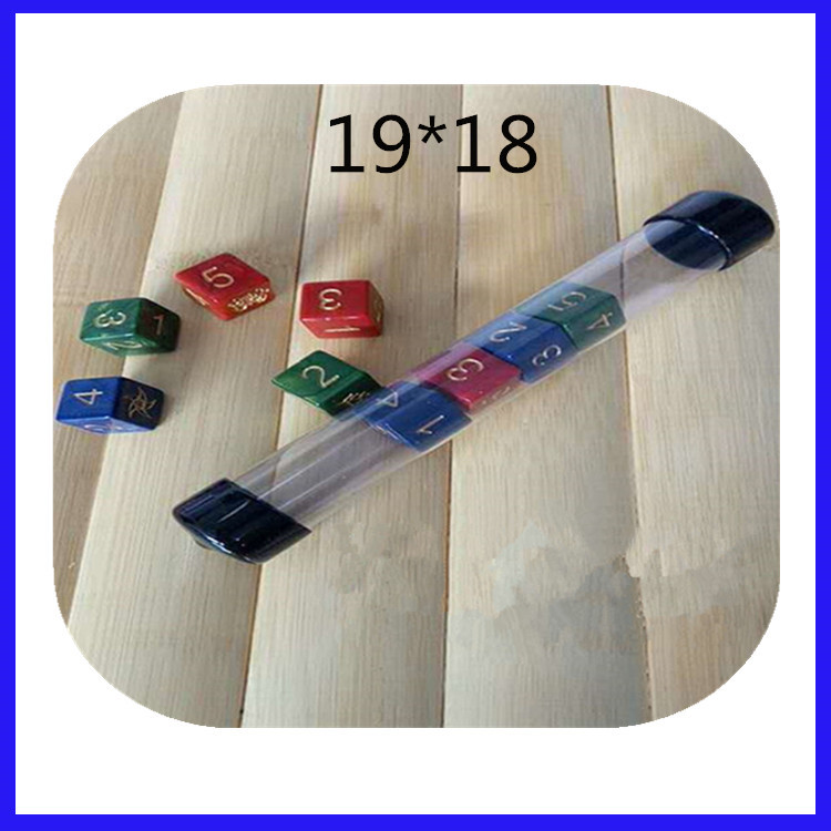 深圳厂家直销 ABS透明管 PVC玩具套管 pvc 色子管 长度可任切