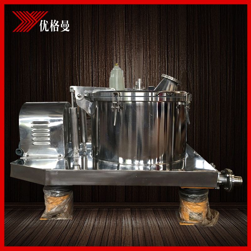 厂家PSB平板大翻盖上部卸料离心机落地式立式常速全自动离心机