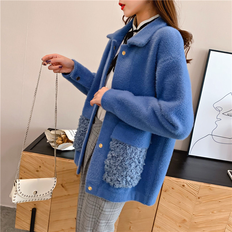 Pull femme en Cheveux de vison - Ref 3414448 Image 30