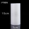 Classic ivory white cylindrical smoke, odorless wedding candle hotel Church Church Christmas Western Restaurant Home Candle Swing