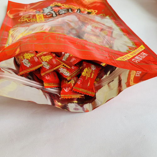 Excellent Spring Festival gift bag, transparent printed ziplock bag, color sealed bag, mushroom, bamboo sheng, Agaricus blazei mushroom packaging bag