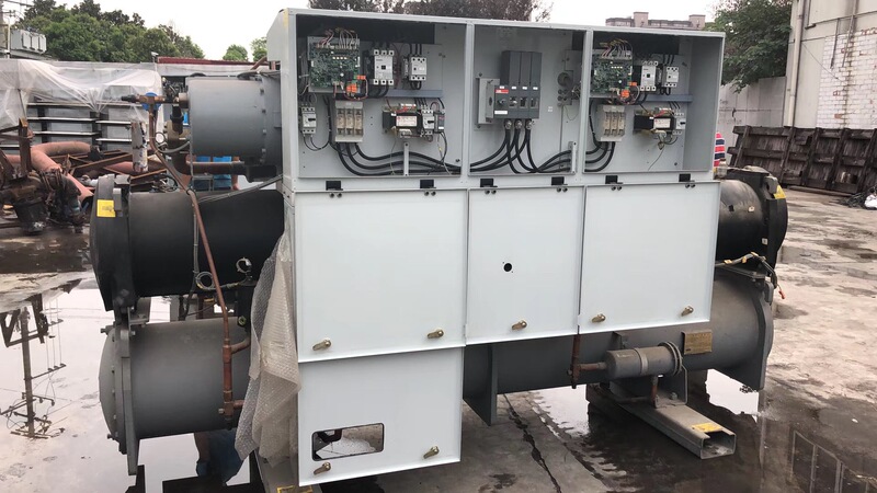 Sale of used new Kaili water-cooled screw unit 464kw central air conditioning quality new low price