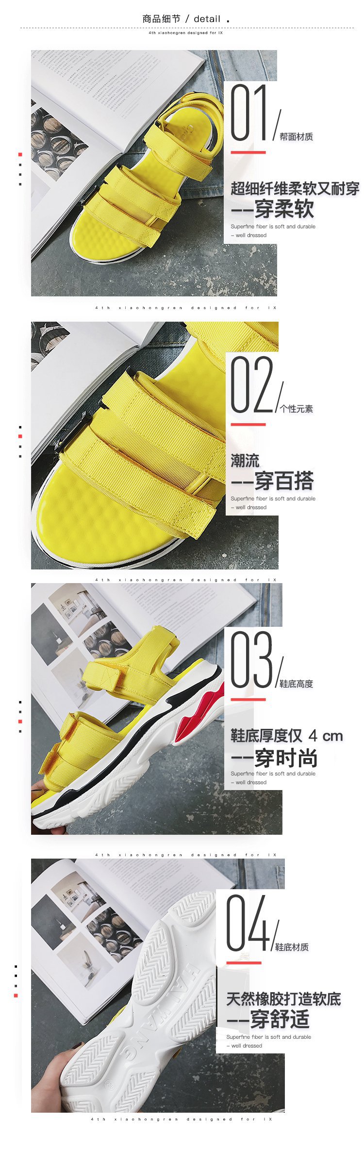 Chaussures été pour femme en Caoutchouc - Ref 3345524 Image 22