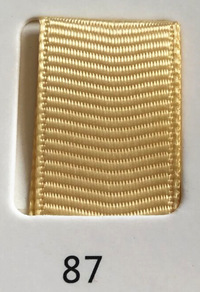 Tianyimei fábrica al por mayor 12 puntos costilla banda liso mochila banda horquilla accesorios para el cabello DIY hilo decorativo banda cinta