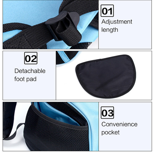 Summer Breathable Small Dog Pet Backpack Outing Dual Shoulder Bag Oxford Mesh Dual Shoulder Bag Chest Teddy Bag