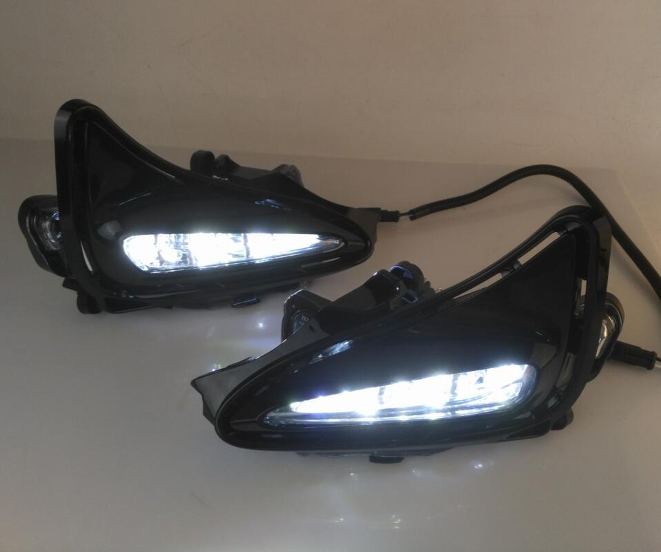 Aplicable a 17-18 versión americana Carolina LED Luz de marcha diurna Luz de niebla