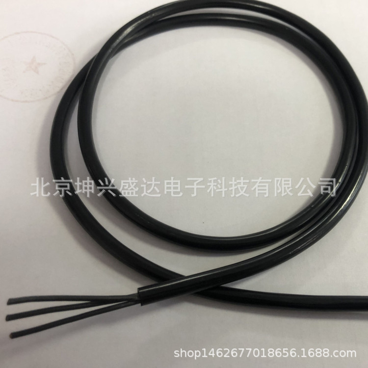 3芯STYV-1低噪音电缆 石墨涂层低噪声电缆