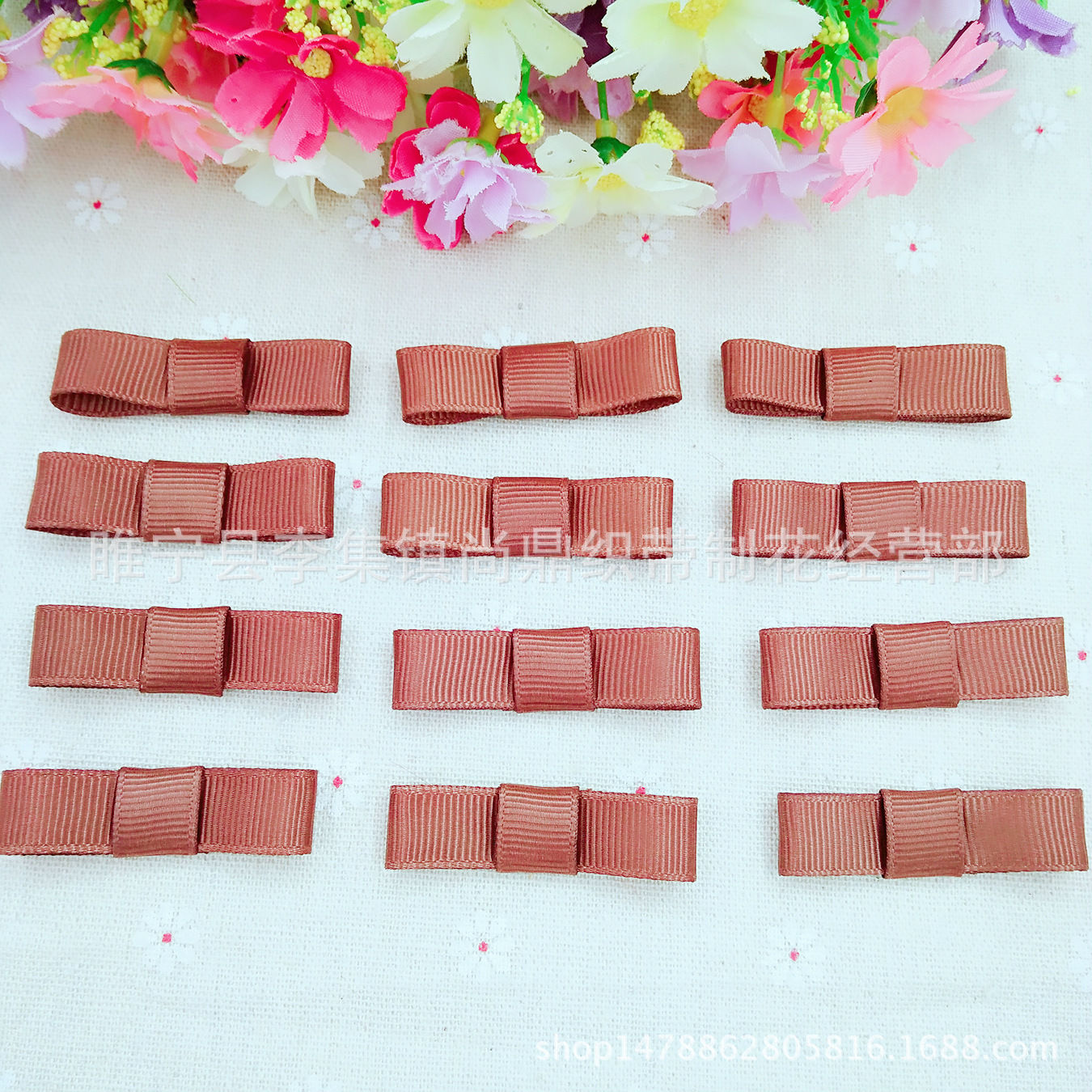 螺罗纹织带一字蝴蝶结服装辅料礼品包装1.5CM宽可按需定做