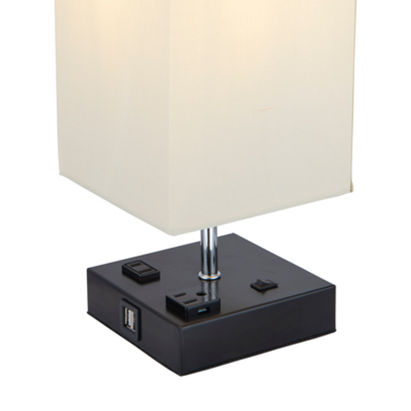 定制五金布艺欧式台灯 现代简约酒店卧室装饰床头灯落地台灯