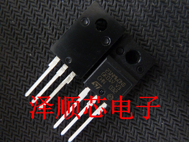 STF21NM60N F21NM60N 600V 17A TO-220F MOS场效应管全新原装正品