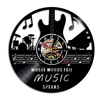 Watch, music musical instruments, retro creative decorations, suitable for import, nostalgia