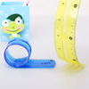 Elastic ruler, foldable plastic stationery for elementary school students, 20cm, wholesale