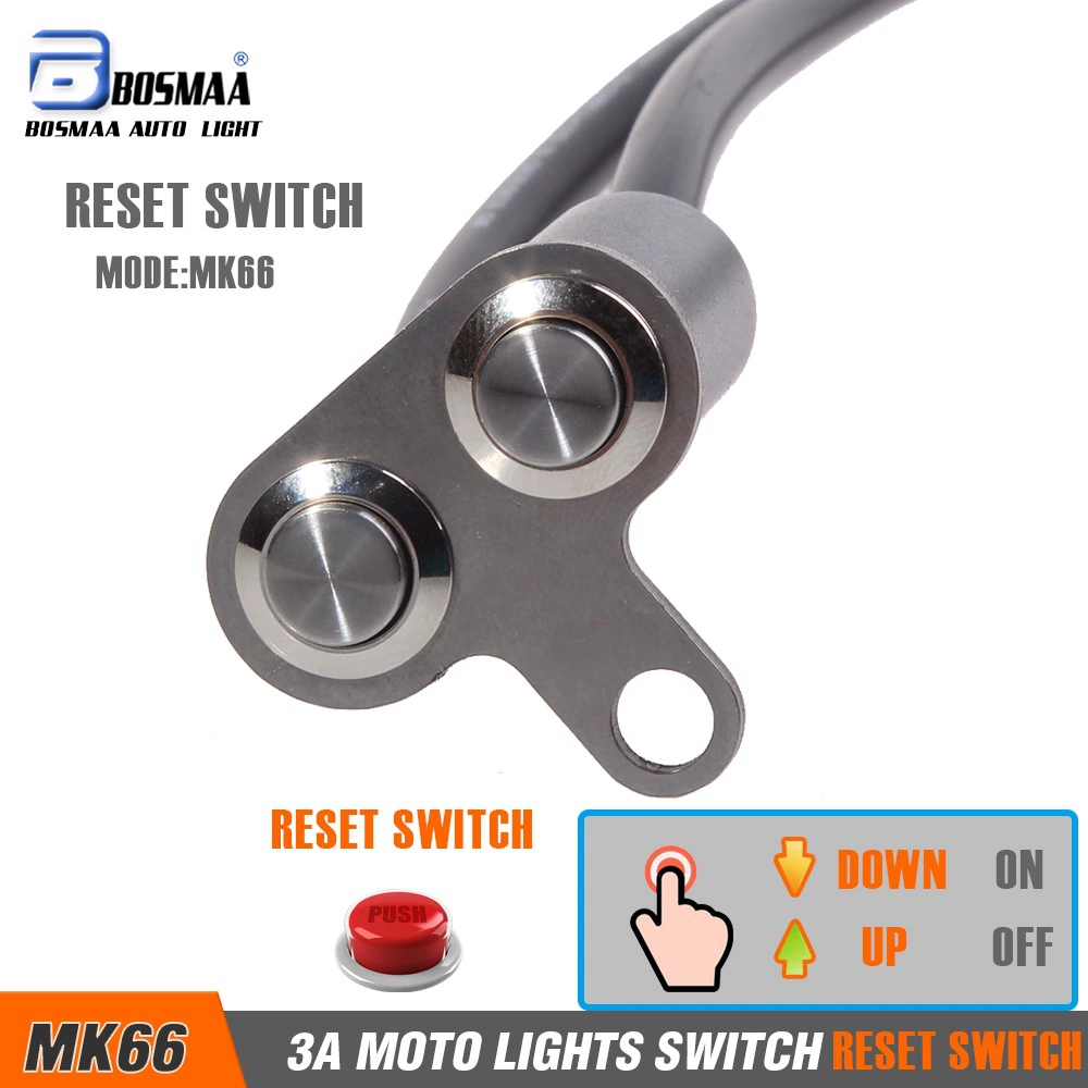 Аксессуары для модификации и расширения электрической лампы мотоцикла Bosma водонепроницаемый и непромокаемый переключатель зеркала заднего вида переключатель сброса