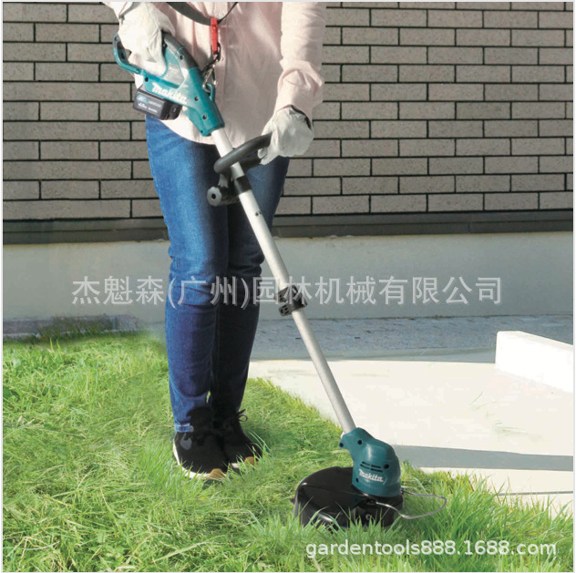 makita牧田充电式割草机UR100多功能打草机草坪机园林锂电割草机